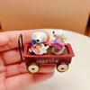 Cartoon Resin, Two Little Dogs On A Stroller, Micro-landscape Gardening, Flower Arrangement Props, Shooting Dolls, Table Decorations