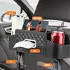 Car Storage Car Tissue Seatback Car Tissue Includes 2 Drink Car Seat Easy Large Black Pocket, Case, Pocket, Holder, Multifunctional, Holders, Hook,
