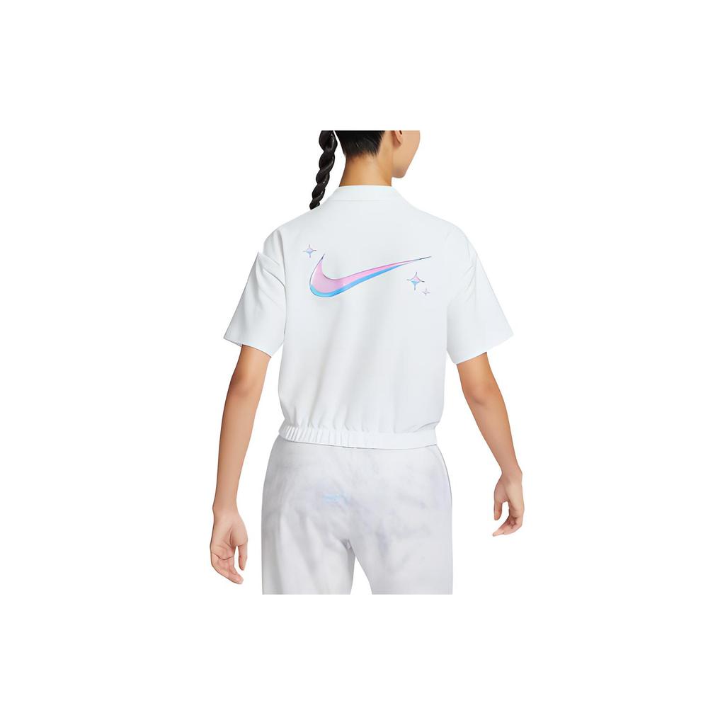 New Nike Polo Shirts Women's Mountain Peak White FN3707-121