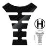 Motorcycle Tank Pad Protection Carbon-look Sticker Universal for Kawasaki Honda Yamaha Suzuki Aprilia Benelli