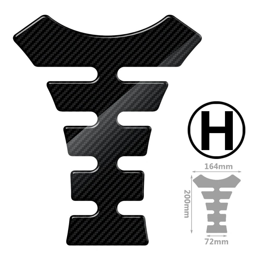 Motorcycle Tank Pad Protection Carbon-look Sticker Universal for Kawasaki Honda Yamaha Suzuki Aprilia Benelli