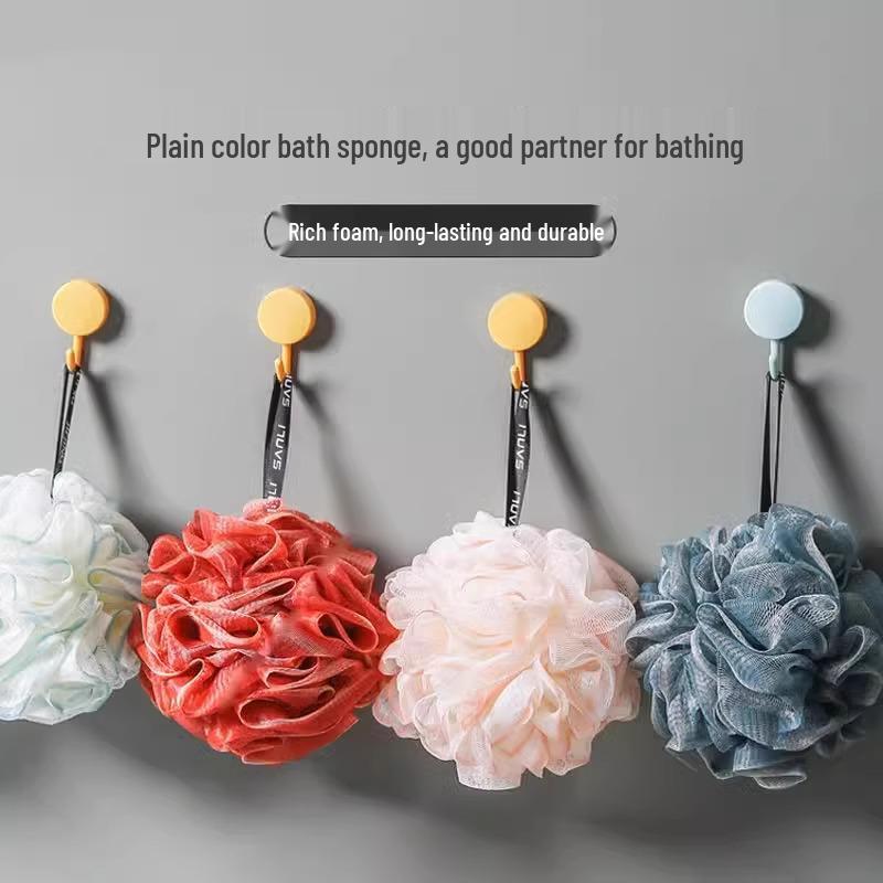 Large Soft Exfoliating Bath Ball for Women - Cute & Durable