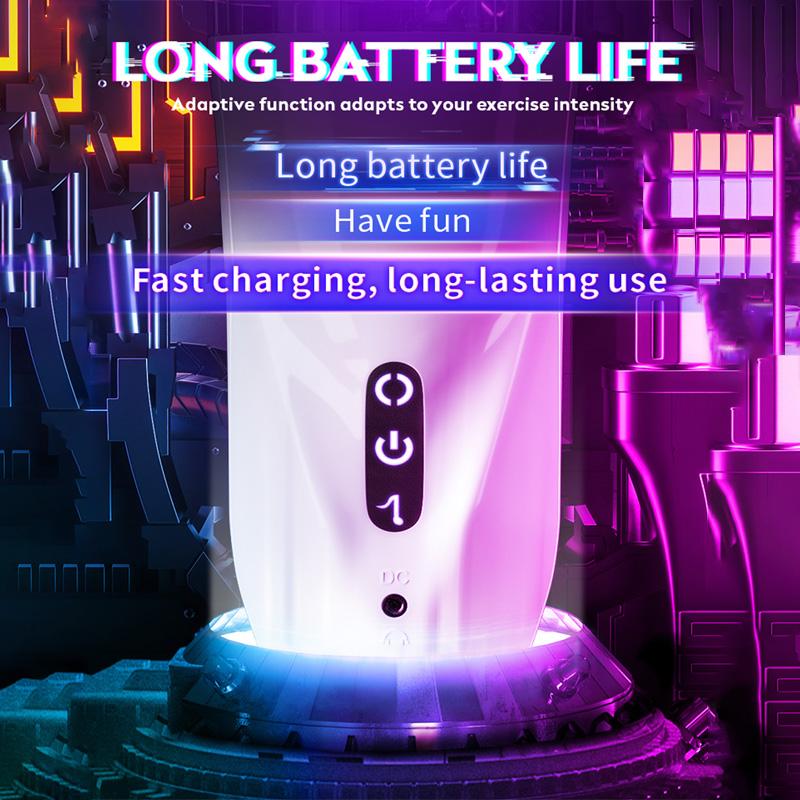 Nowy automatyczny obrót teleskopowy męski Masturbator 10 regulowanych trybów Cipka dorosły Masturbator puchar elektryczny punkt kulminacyjny seks-zabawka dla mężczyzn