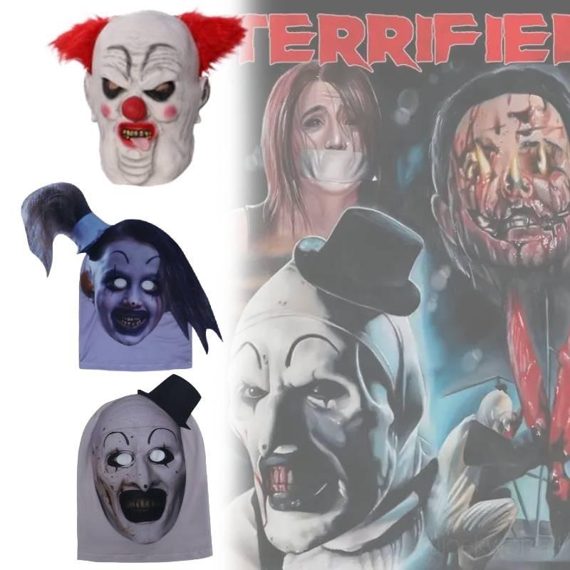 Kostýmy Terrifier Cosplay Polyesterová Tkanina Halloweenské Tematické Akce Potřeby