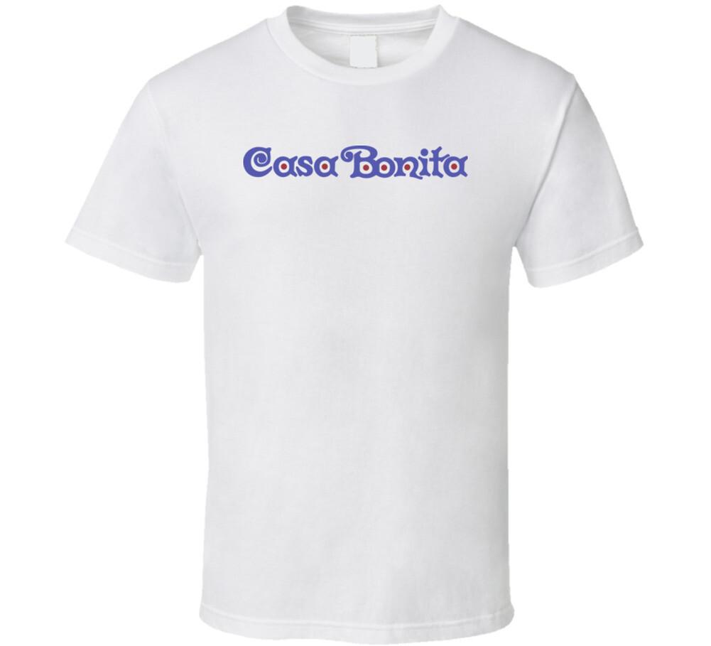 New Casa Bonita Classic Retro Fast Food Restaurant Logo Fan Foodie Food T Shirt S