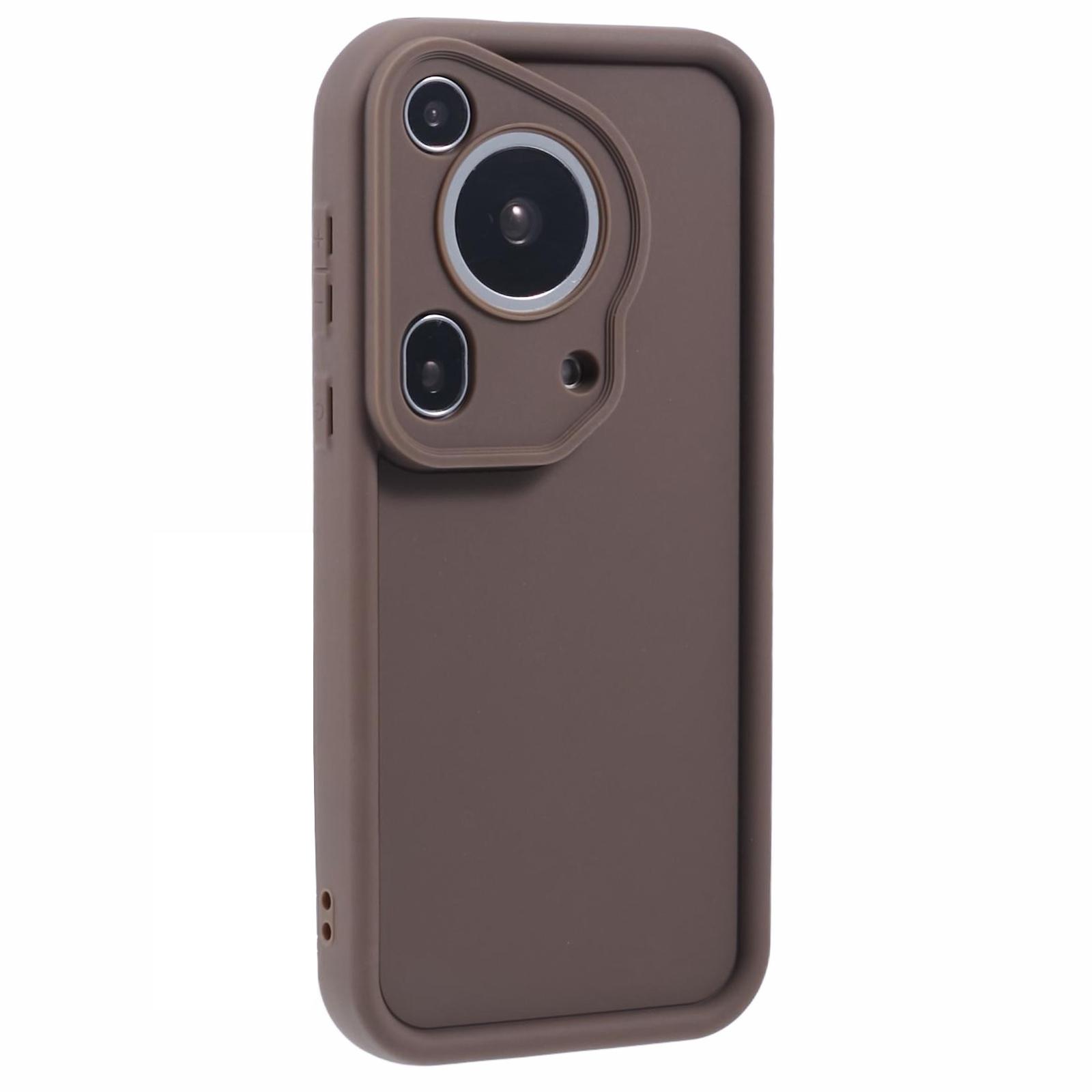 

Для Huawei Pura 70 Ultra Чехол Утолщенный ТПУ Защита камеры Чехол для телефона Brown