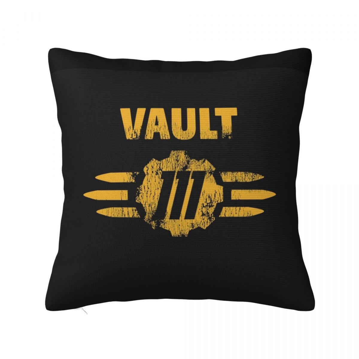 

Vault-Tec Logo Pillowcase Polyester Cushion Comfort Throw Pillow Sofa Decorative Cushions Used for Home Bedroom Living Room 22x22Inch