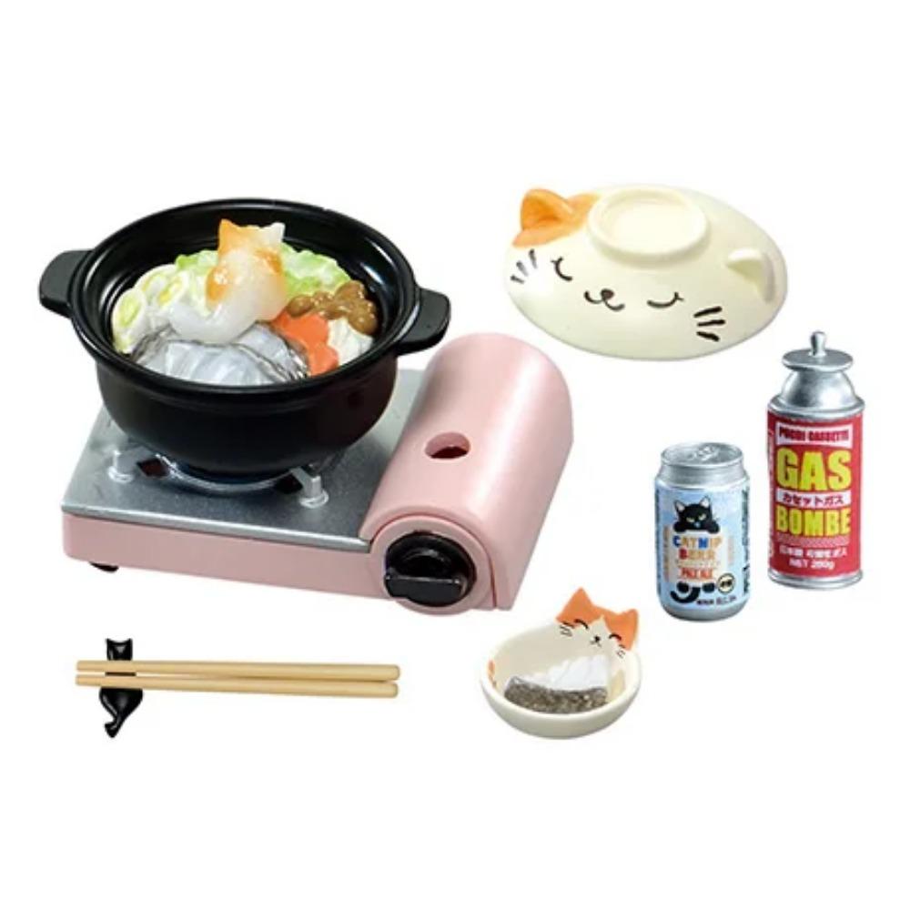 Re-ment Capsule Eat Play Cat My Daily Life with Cats Cat Cage Sleeping Sofa Computer Desk Cat Tree Miniature Desktop Ornaments