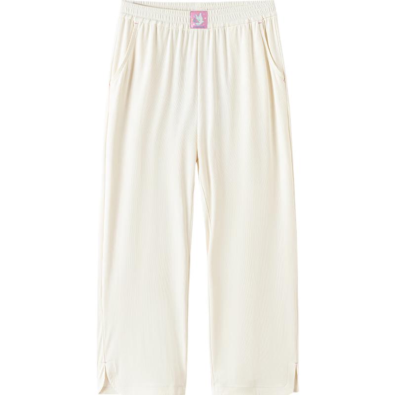 Balabala Girls' Summer Loose Wide-Leg Cartoon Pants