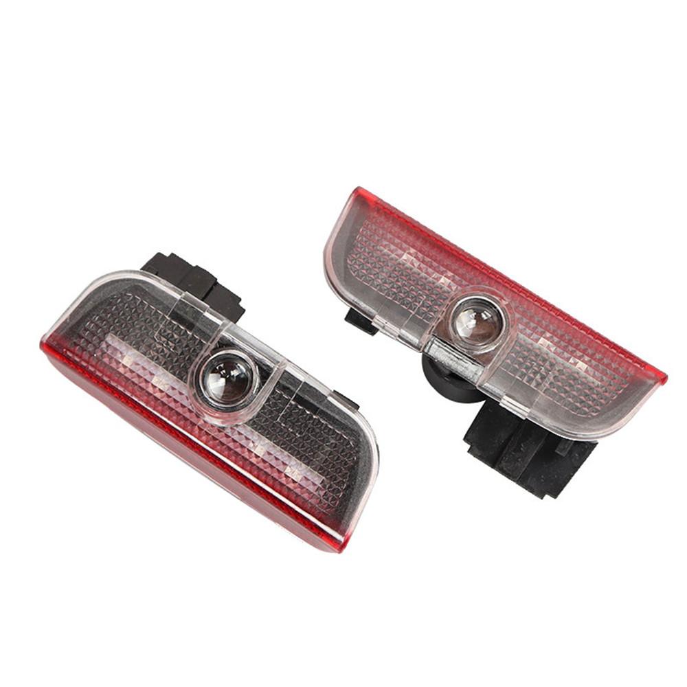 

2X LED Car Door Warning Welcome Light Accessories For VW Touran 5T1 Passat B8 B7 B6 CC Golf 5 6 7 Jetta MK5 MK6 MK7 Touareg 7P For VW White