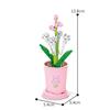 Girls Series Flowers Roses Bouquet Building Blocks Potted Plant Model  Valentine Gift Art Floral Arranges DIY Creative Sets