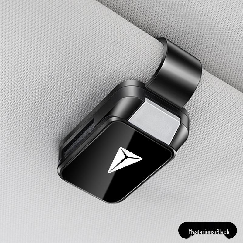 

Dark Blue S05 Two-way Car Glasses Clip & S07 Sun Visor Ticket Holder, SL03 Creative Style
