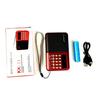 K11 FM Rechargeable Mini Portable Radio Handheld Digital FM USB TF MP3 Player Speaker