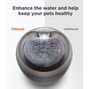6 Pack Cat Water Fountain Filter Pet Water Fountain Filter for 84 fl oz/2.5L Cat Water Fountain (F-016B)