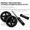 Abdominal Exercise Wheel Double Wheels Roller Fitness Equipment