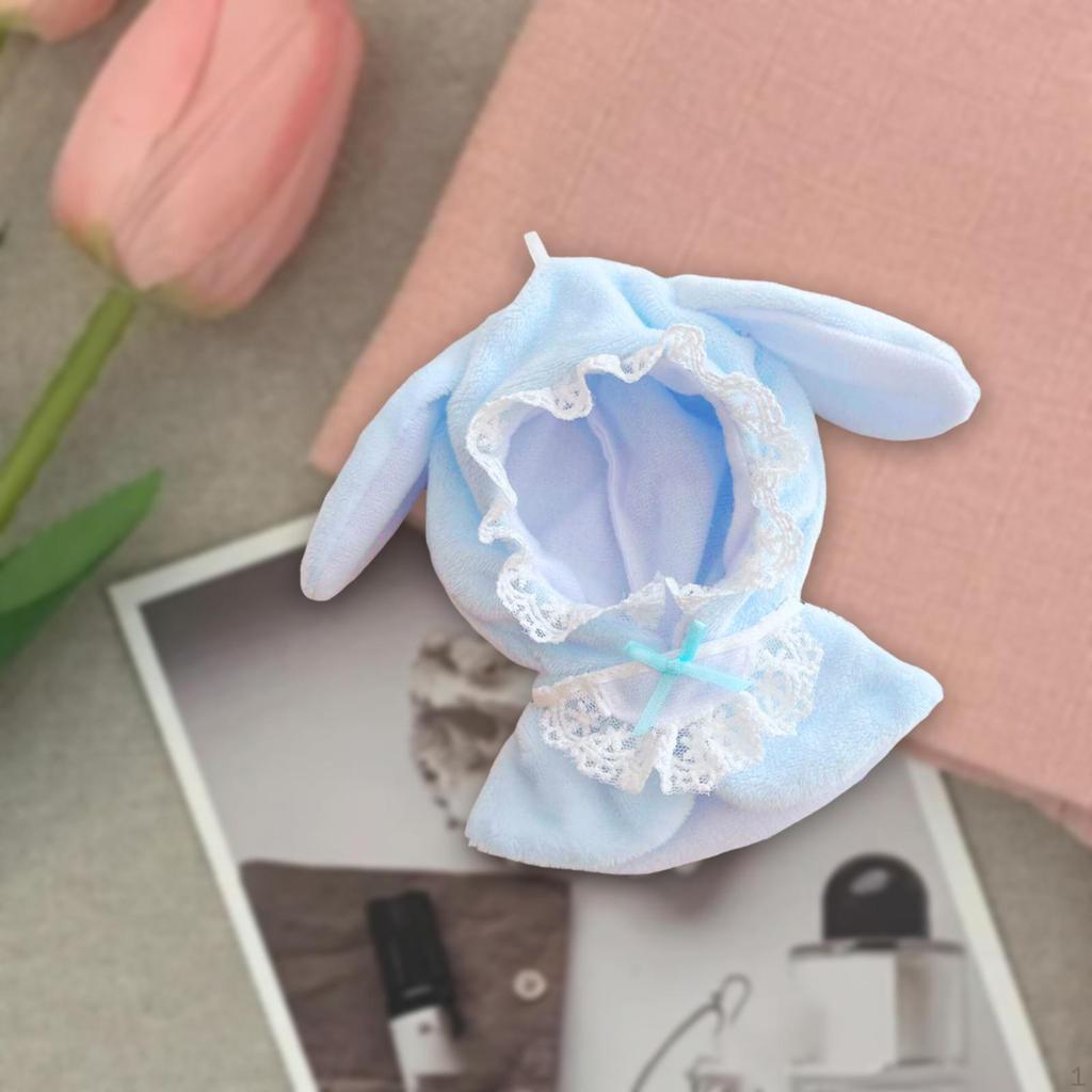 15cm and 17cm Doll Hoodie Cloak Outfits Clothing for Dolls Costume DIY Supplies