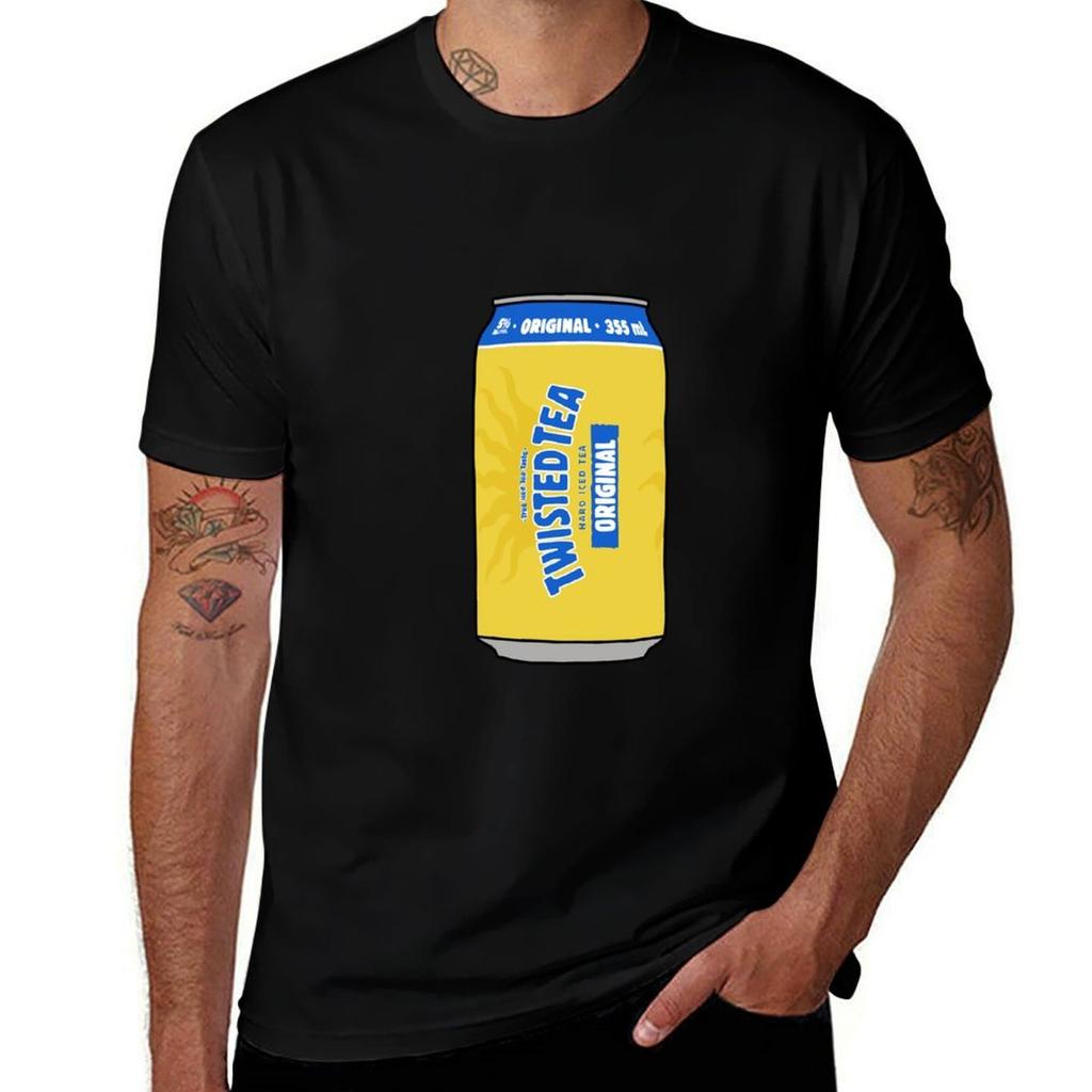 Twisted Tea Cartoon Tshirt Plus Size Everyday Tee Shirt