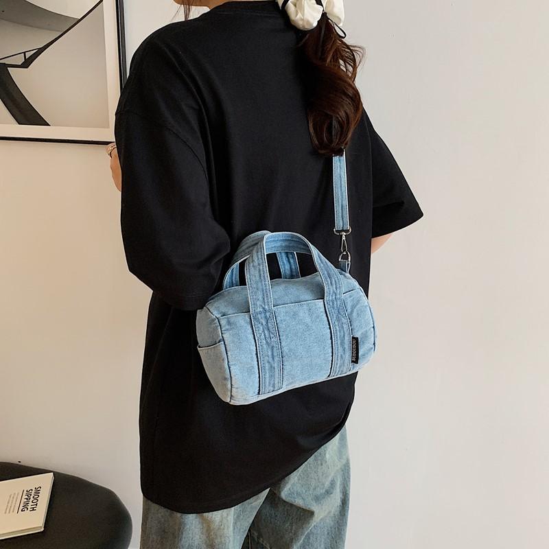 Denim Bag Women's Shoulder Bag Mother Bag Large Capacity Crossbody Bag