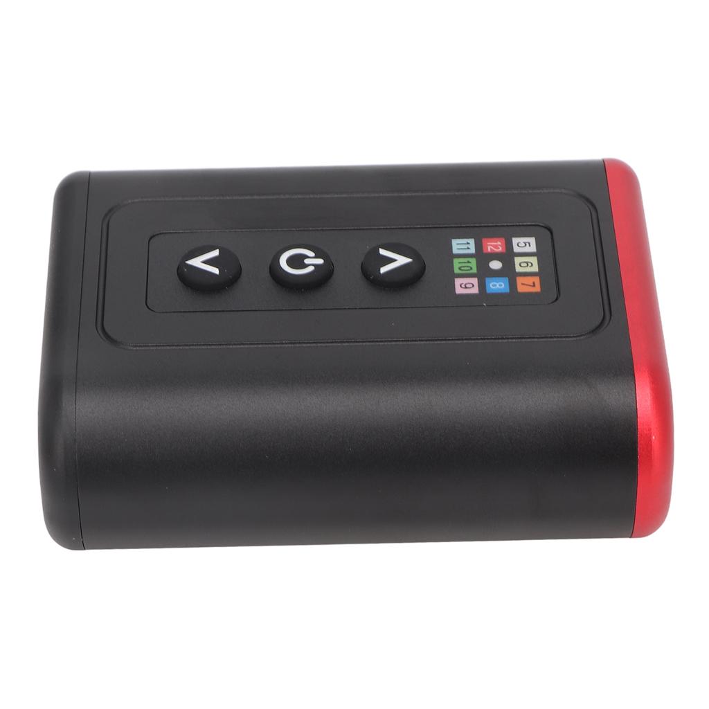 Red Wireless Tattoo Power Supply Rechargeable 4800mah Battery Tattoo Power Supply for Rotary Tattoo Machine
