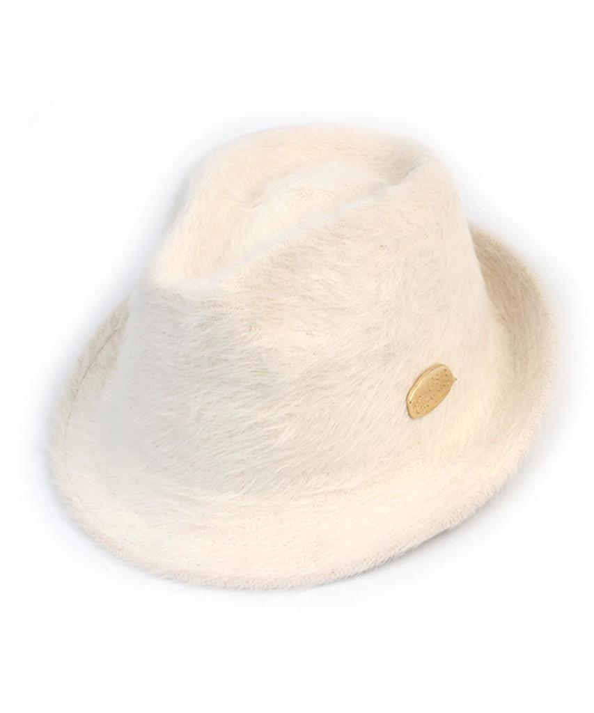 Yunibeosyeolkemiseuteuli Bu Wool White Fur Fedora Winter Fedora