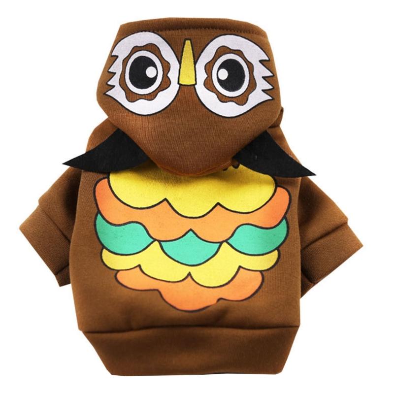 Multiple Type Christmas Halloween Pet Costume with Hood Set Cat Dogs Pullover Keep Warm Jumpsuit for Pet Cosplay Party XS