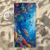 Sea Turtle Underwater Pattern Towel For Swim Yoga Gym Quick Drying Soft and Skin-friendly Beach Towels All-Season