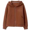 Stylish Women's Plus Size Hooded Cardigan: Spring/Fall 2024 Casual Loose Fit Jacket