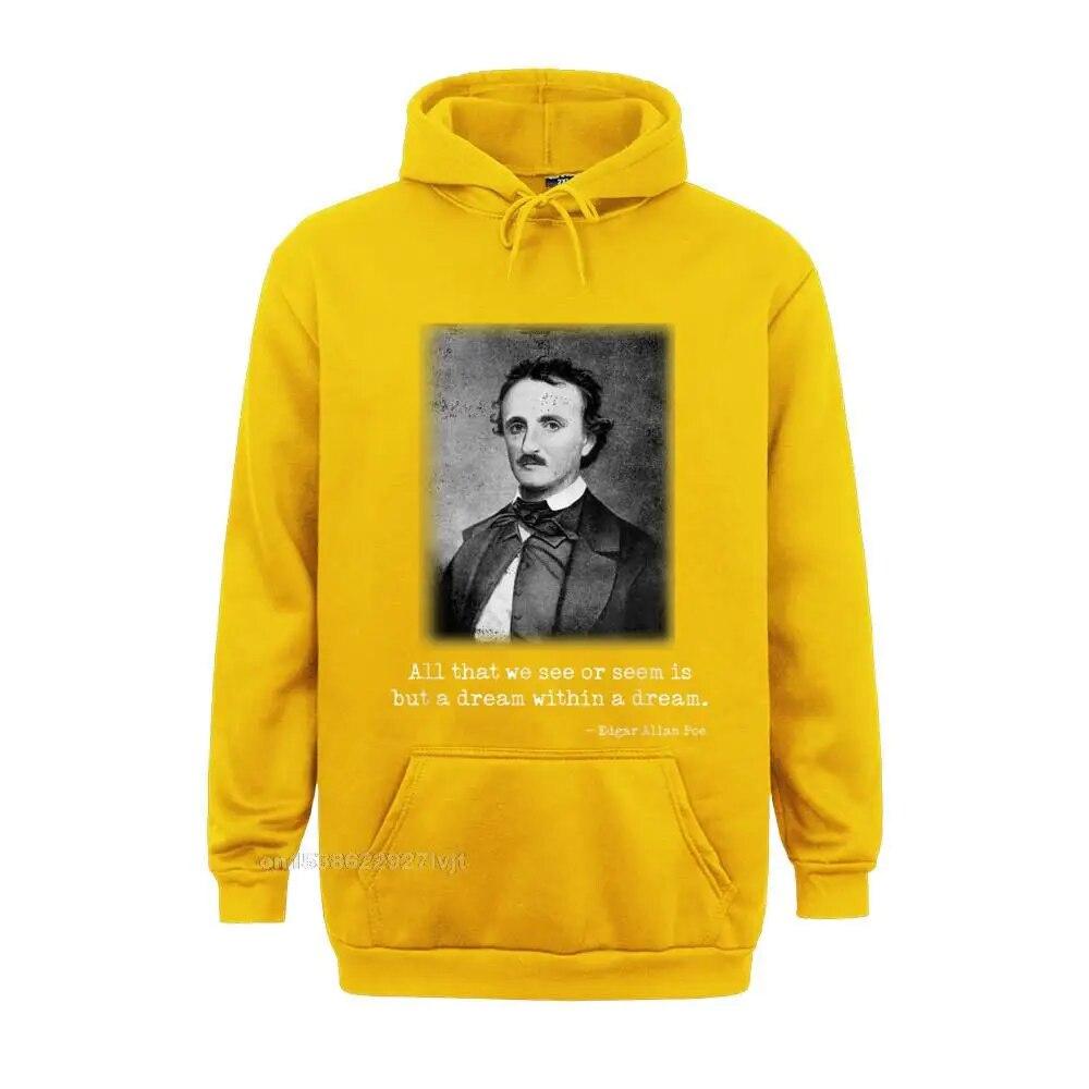 

Эдгар Аллан По Цитата Эла, которого мы видим Цитата известного автора Толстовки с капюшоном Рубашки Причудливые классические хлопковые толстовки для взрослых Унисекс Обычная унисекс Толстовка 4XL