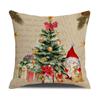 Cartoon Santa Claus Pillow Case Snowman New Year Holiday Cushion Sofa Pillow Case Premium Durable Quality Useful