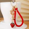 Creative Bling Rhinestone Watermelon Fine Workmanship Portable Bag Pendant Fashion Jewelry Decor Gift For Friends Bag Charm