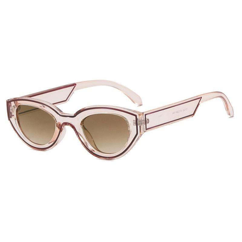 Vintage Punk Sunglasses Women Plastic Cat Eye Frame Brand Designer New Fashion Retro Glasses Accessories For Female Uv400