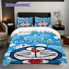 Doraemon Set Comfortable Sleep Threepiece Set 1 Duvet Cover 2 Pillowcase Without Core Duvet Cover And Pillowcase Christmas Birthday Gift