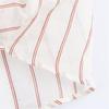European & American Style Women's Casual Fashion Metal Line Pattern Shirt