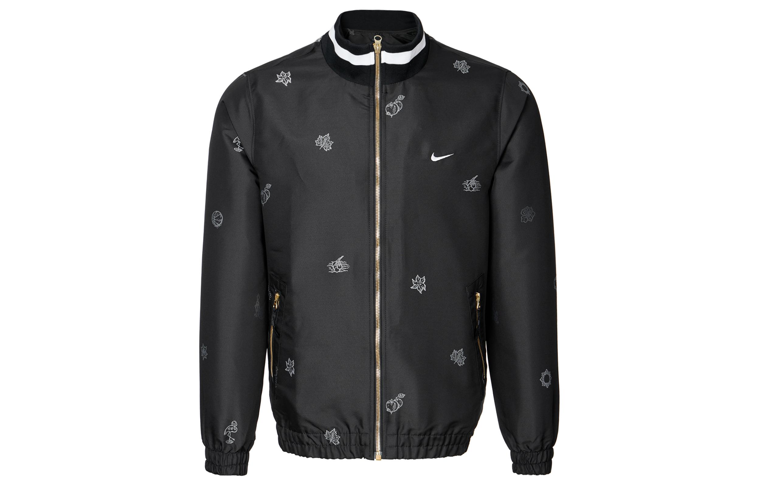 Куртки Nike Мужские Черные Лацканы Умеренные Другое DH7439-010 L