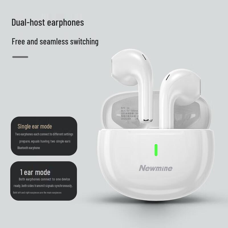 Newman D8 Semi-in-ear Bluetooth Earphones