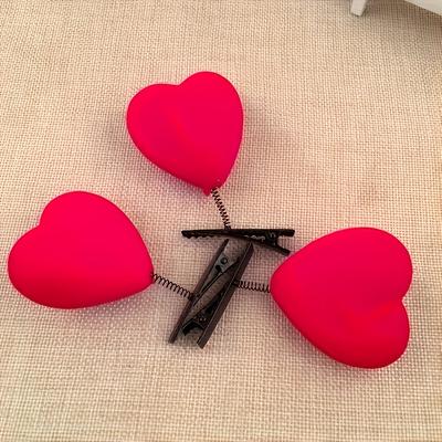 30 pcs pinces à cheveux à ressort en forme de cœur, accessoires pour cheveux mignons, adaptés pour la Saint-Valentin, le meilleur choix pour les cadeaux