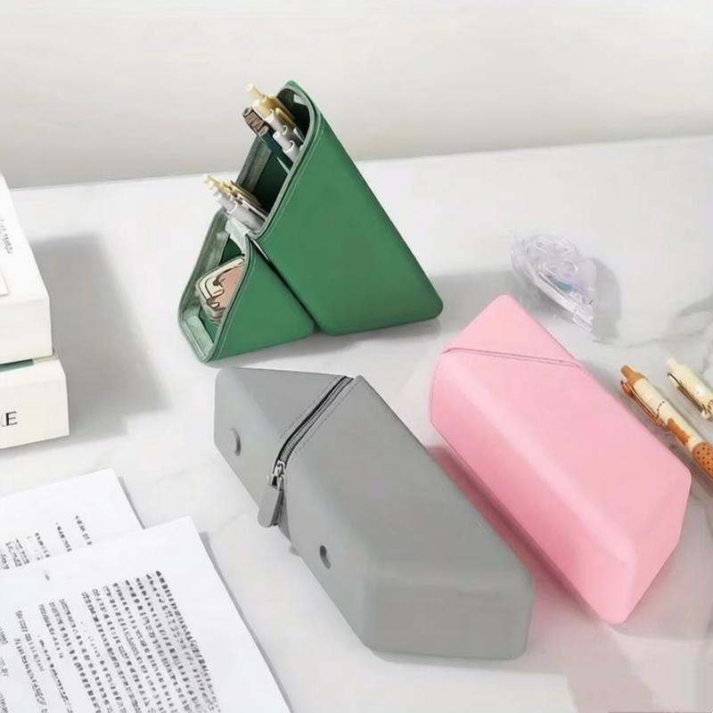 Stilischer Silikon-Stifthalter - Faltbarer Schreibtisch-Organizer für Büro & Studium - Mehrzweck-Schreibwarenbecher - Perfektes Geschenk für Studenten