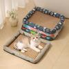 1pc Pet Dog Bed Cooling Mat Summer Cool and Breathable Cat Bed Rattan Mat Square Cool Beds All Season Universal Pet Supplies Wear-resistant Durable