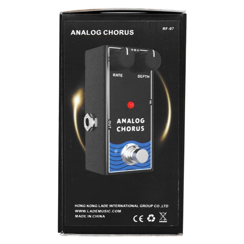 Professional Electric Guitar Overdrive Pedal for Electric Guitar & Bass Small Effect Pedal Processor of Overdrive Tone