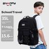 SNOOPY Backpack for Boys And Girls, New Large Capacity Schoolbag for Middle And High School Students,