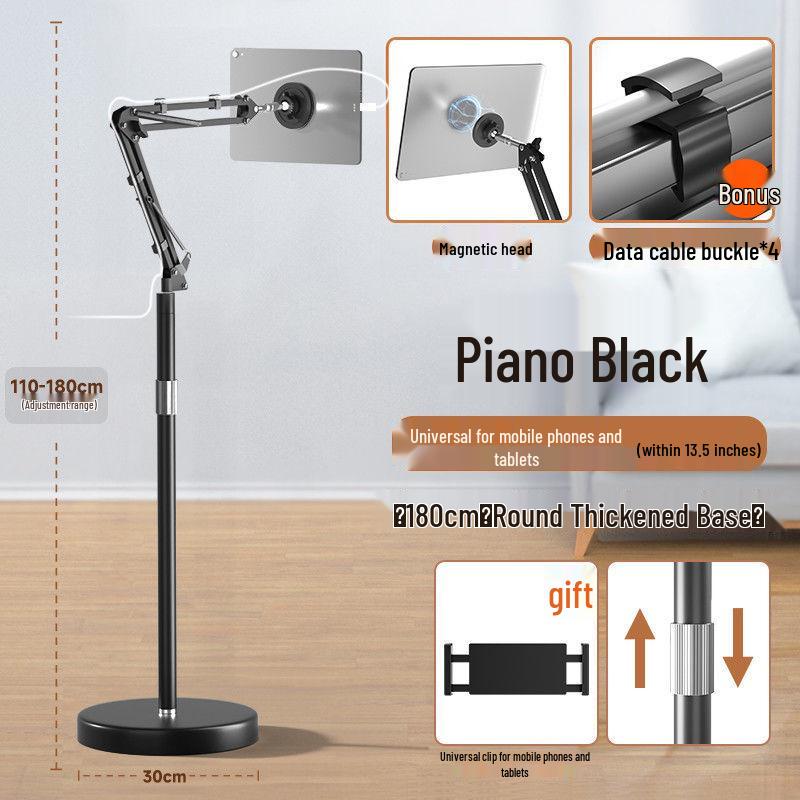 Adjustable 360° Rotation Phone & Tablet Stand for Bed or Desktop