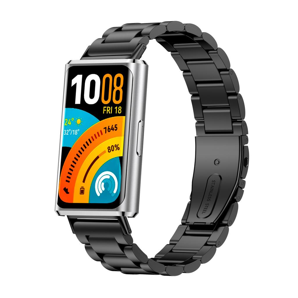 Metalowa bransoleta do zegarka Huawei band 11 Stal nierdzewna Klasyczna bransoletka Correa huawei band 11Pro Elegancka bransoleta do smartwatcha