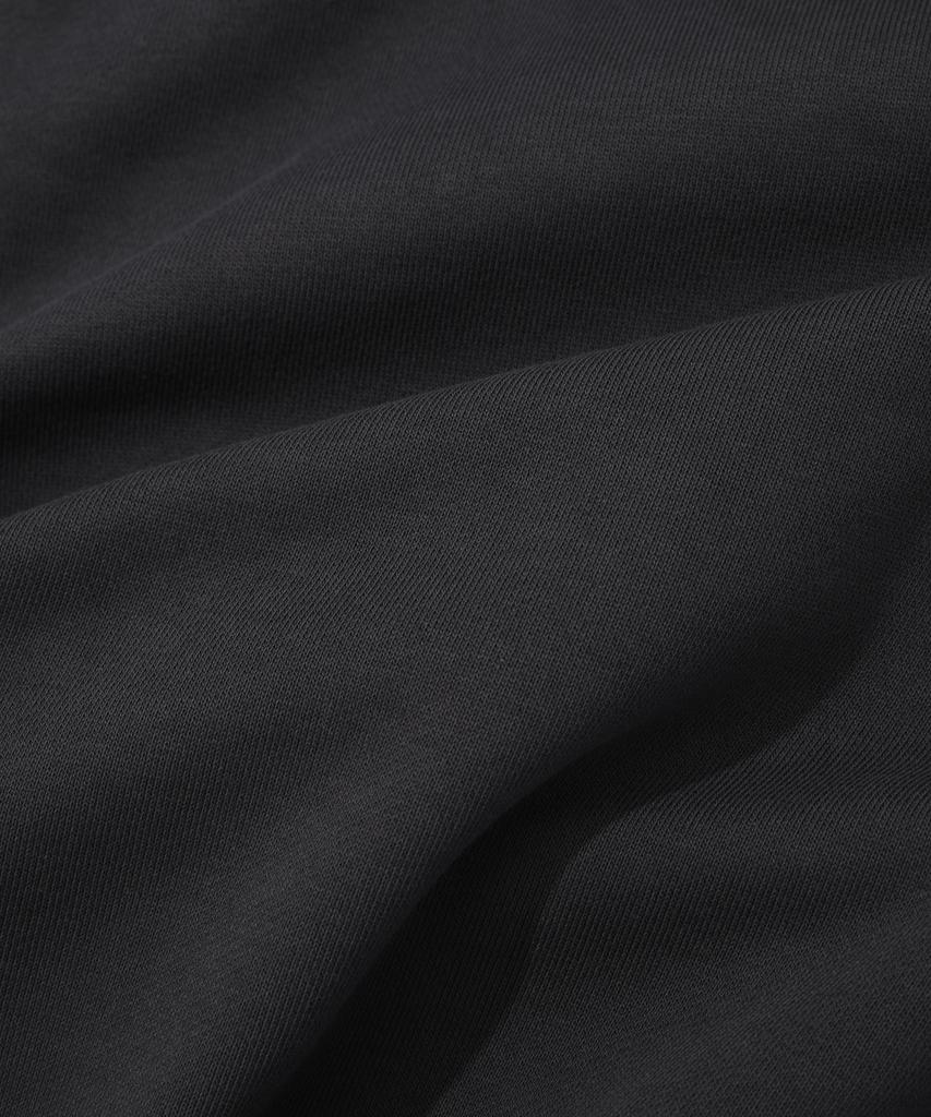COVERNAT One-Pleat Semi-Wide Fit Sweatpants Charcoal