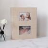 200Pcs Linen Cover Photo Album Interleaf Type Large Scrapbook Album  Wedding Collection