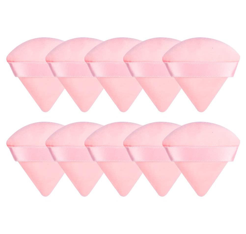 Cross-Border Triangle Powder Puff: Loose Powder Makeup Tool