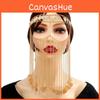European Style Metal Coin Tassel Headband For Nightclub Party Accessories