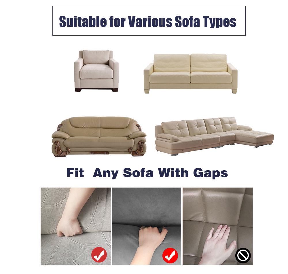 Univerzální přeshraniční žakárový látkový potah na pohovku a polštář