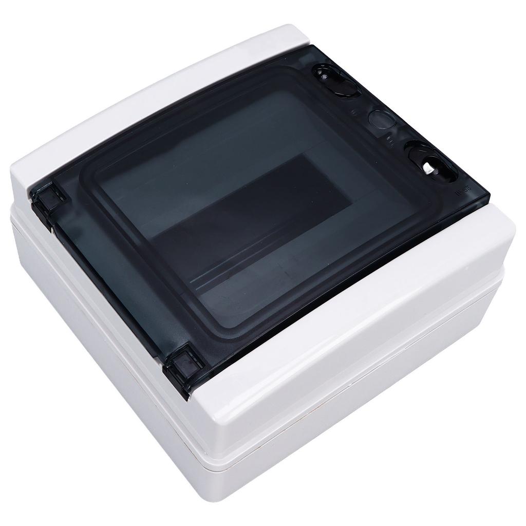 Verteilerschutzkasten 8-Wege-DIN-Schiene IP65 Wasserdichter transparenter Deckel Anschlusskasten