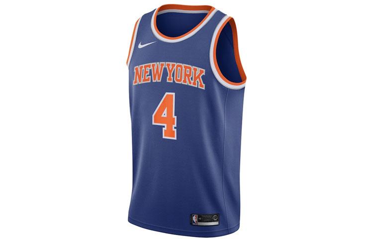 Баскетбольная форма Nike SW Fan Edition City Edition, New York Knicks, Роуз Размер 4 Мужская Синяя CW3675-407 L