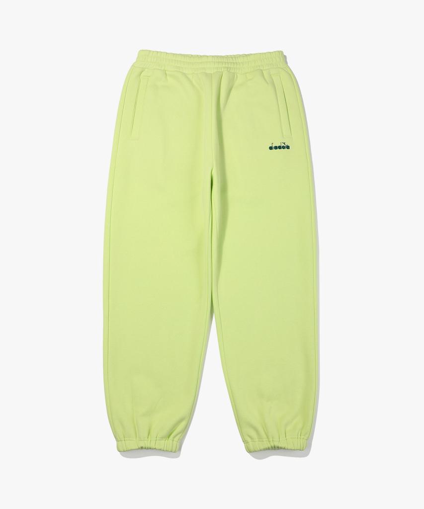 Diadora Comfy Fleece-Lined Sweatpants Lime